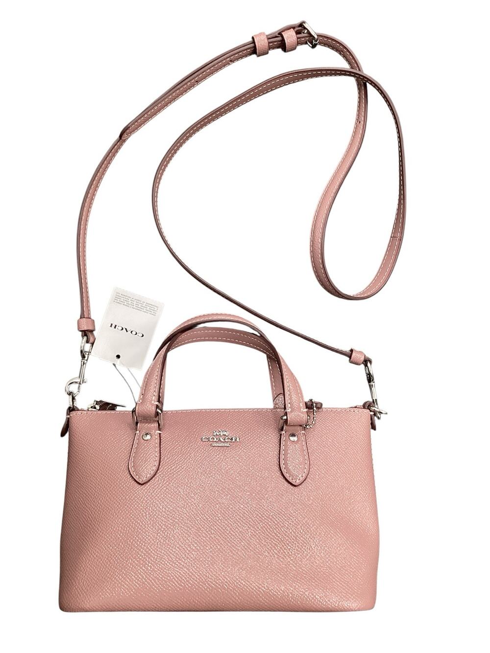 Mini Pink Gallery Tote Coach
